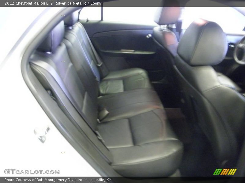 Silver Ice Metallic / Ebony 2012 Chevrolet Malibu LTZ