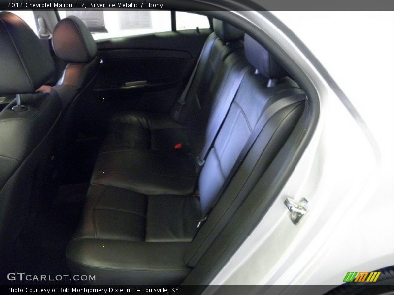 Silver Ice Metallic / Ebony 2012 Chevrolet Malibu LTZ