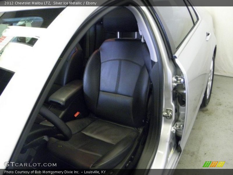 Silver Ice Metallic / Ebony 2012 Chevrolet Malibu LTZ
