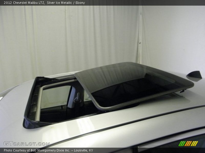 Silver Ice Metallic / Ebony 2012 Chevrolet Malibu LTZ