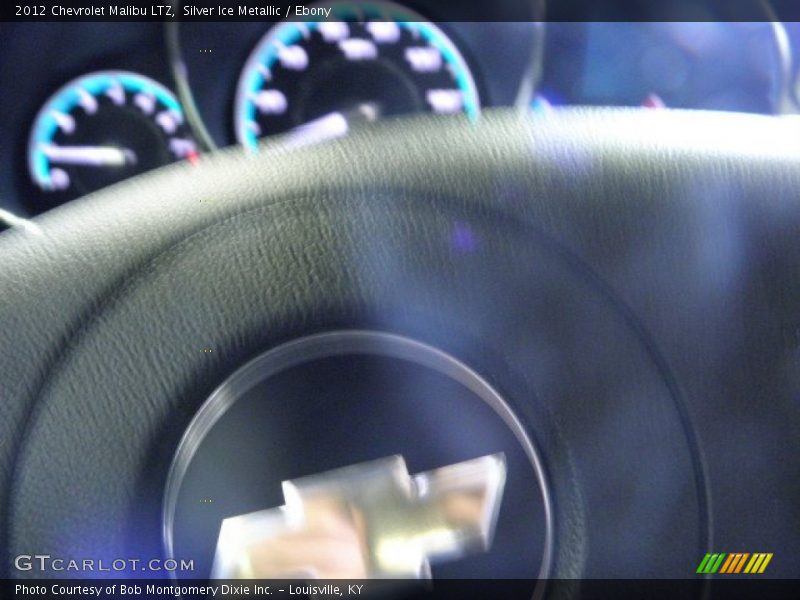 Silver Ice Metallic / Ebony 2012 Chevrolet Malibu LTZ