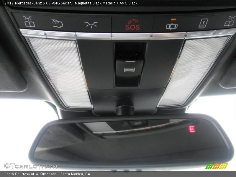 Magnetite Black Metallic / AMG Black 2012 Mercedes-Benz S 63 AMG Sedan
