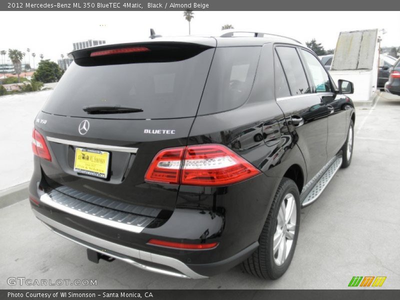 Black / Almond Beige 2012 Mercedes-Benz ML 350 BlueTEC 4Matic