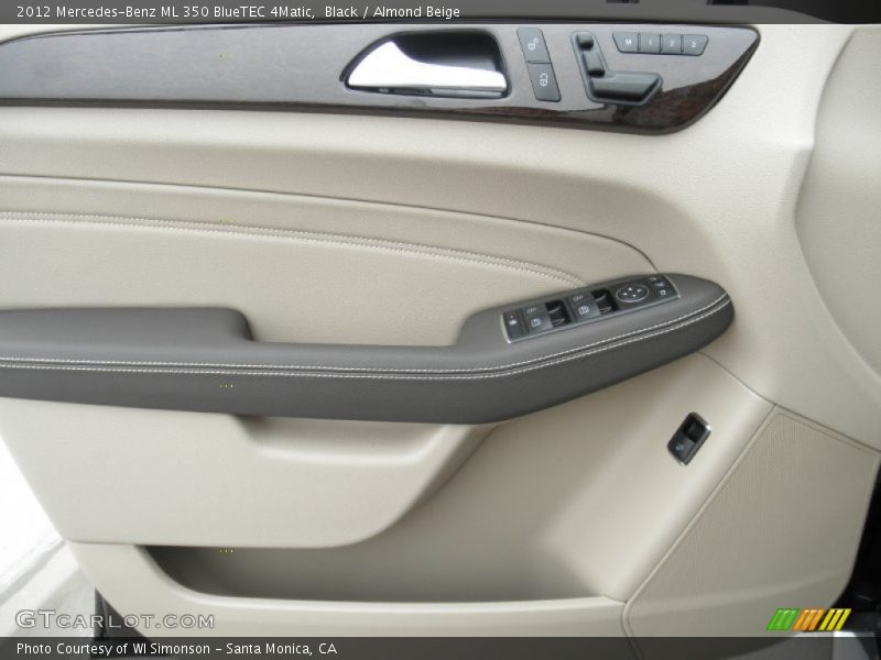 Black / Almond Beige 2012 Mercedes-Benz ML 350 BlueTEC 4Matic