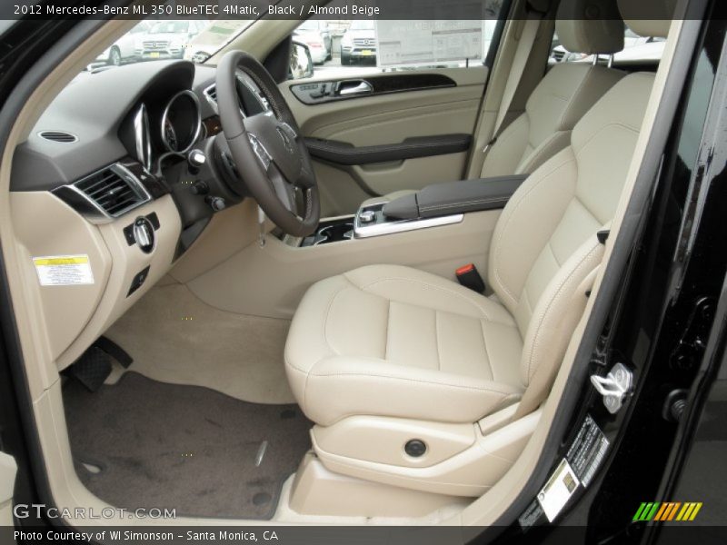 Black / Almond Beige 2012 Mercedes-Benz ML 350 BlueTEC 4Matic