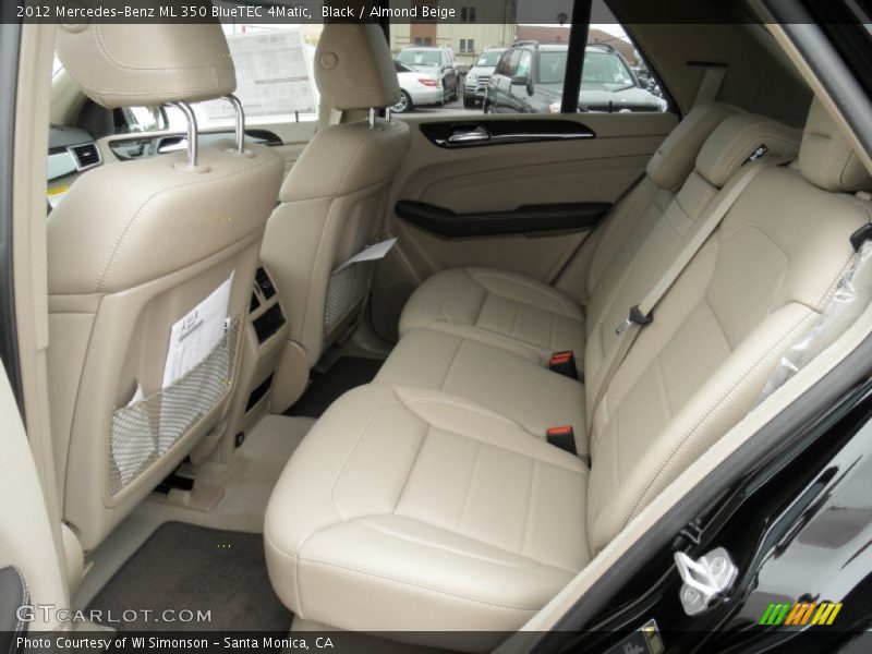 Black / Almond Beige 2012 Mercedes-Benz ML 350 BlueTEC 4Matic