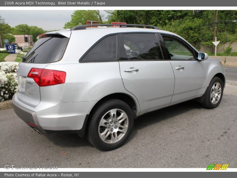 Billet Silver Metallic / Taupe 2008 Acura MDX Technology