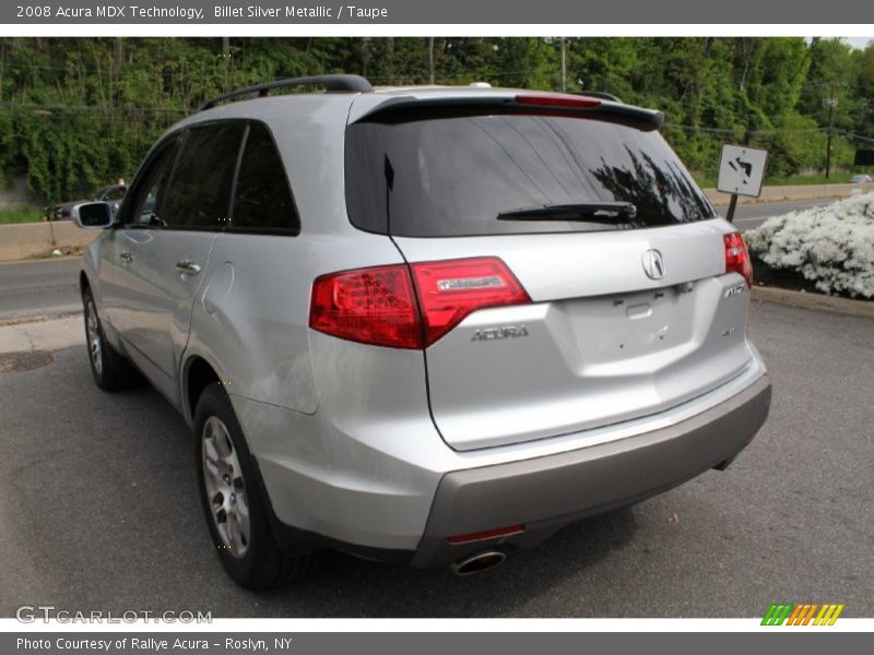 Billet Silver Metallic / Taupe 2008 Acura MDX Technology