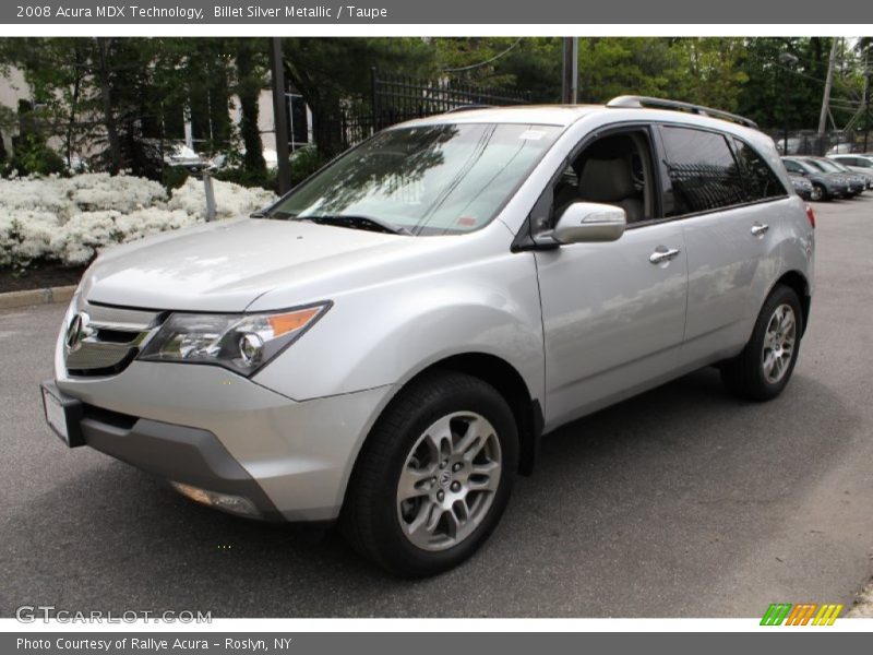 Billet Silver Metallic / Taupe 2008 Acura MDX Technology