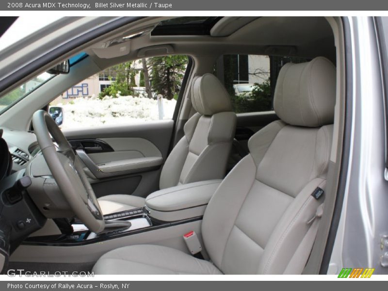 Billet Silver Metallic / Taupe 2008 Acura MDX Technology