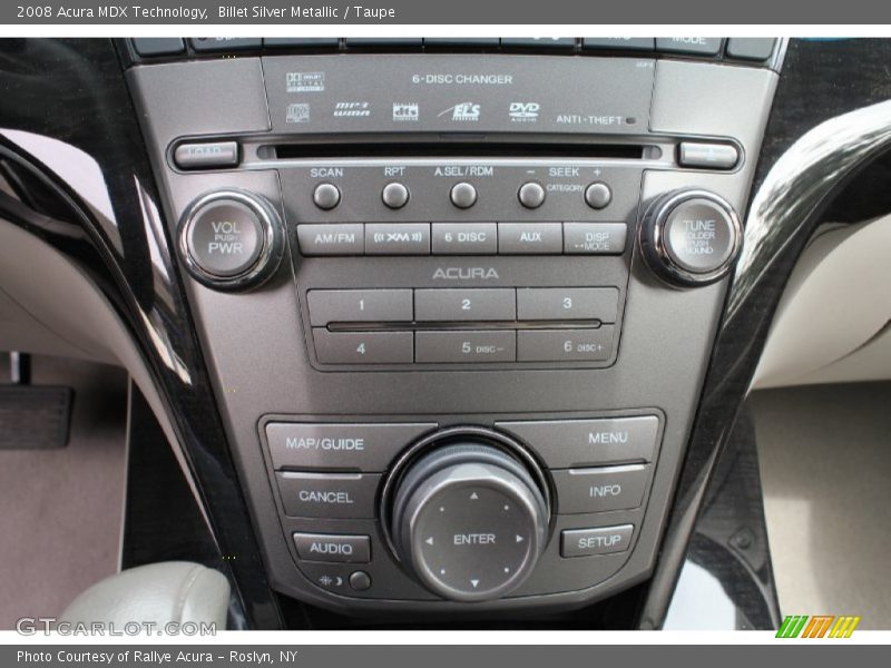 Billet Silver Metallic / Taupe 2008 Acura MDX Technology
