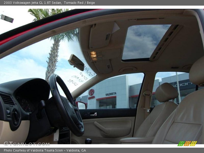 Tornado Red / Beige 2003 Volkswagen Jetta GL 1.8T Sedan