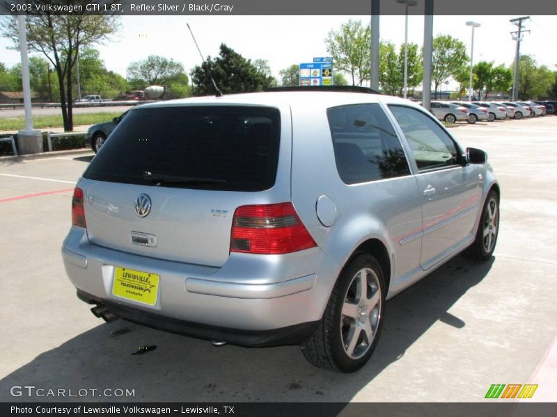 Reflex Silver / Black/Gray 2003 Volkswagen GTI 1.8T
