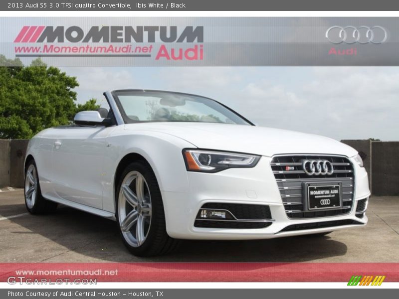 Ibis White / Black 2013 Audi S5 3.0 TFSI quattro Convertible