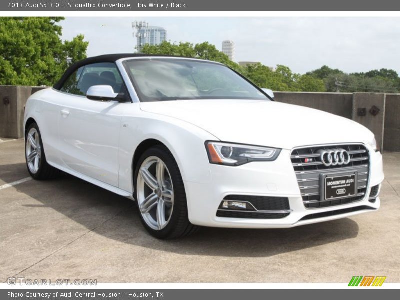 Ibis White / Black 2013 Audi S5 3.0 TFSI quattro Convertible
