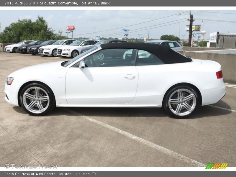  2013 S5 3.0 TFSI quattro Convertible Ibis White