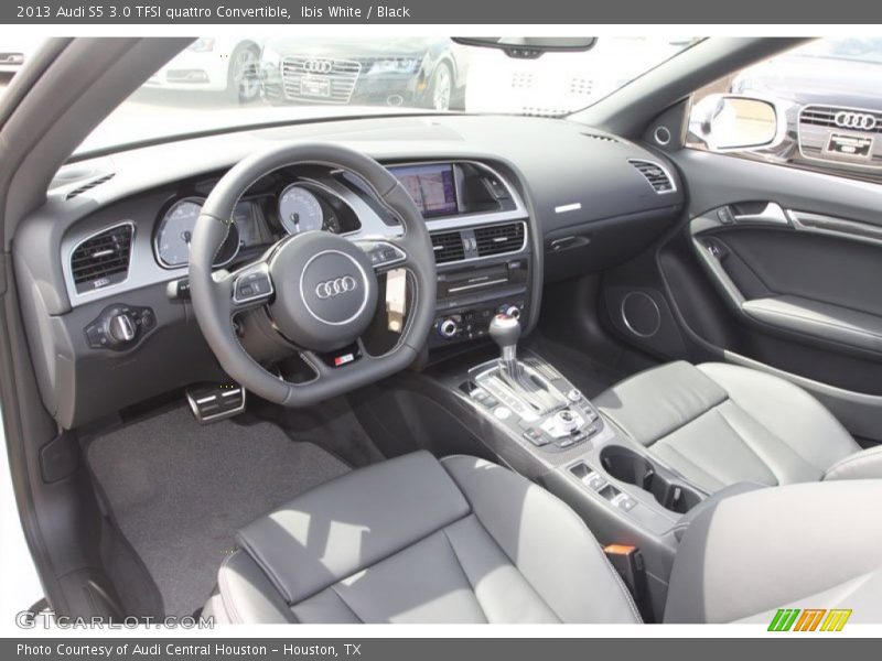 Black Interior - 2013 S5 3.0 TFSI quattro Convertible 