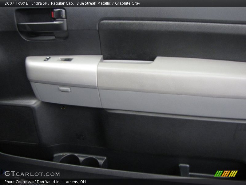 Blue Streak Metallic / Graphite Gray 2007 Toyota Tundra SR5 Regular Cab
