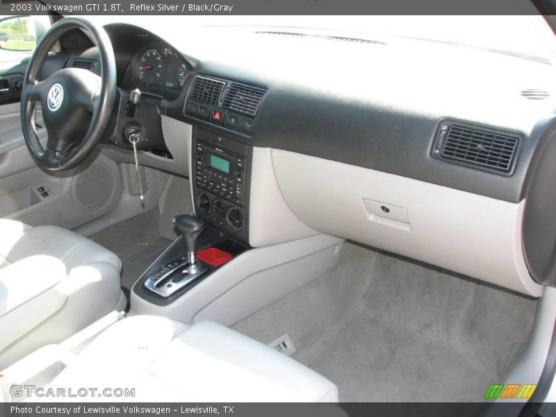 Reflex Silver / Black/Gray 2003 Volkswagen GTI 1.8T