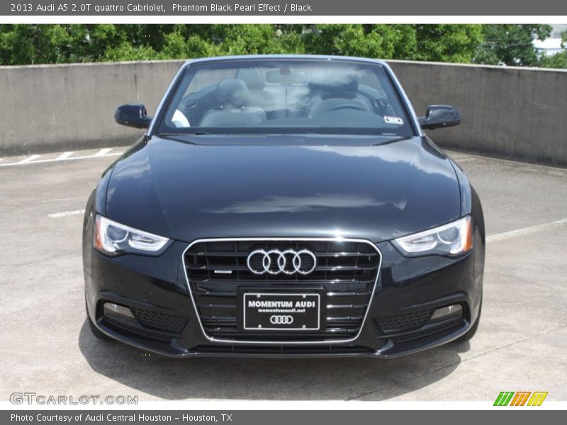 Phantom Black Pearl Effect / Black 2013 Audi A5 2.0T quattro Cabriolet
