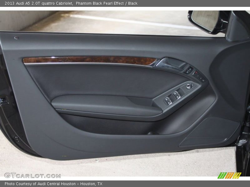 Phantom Black Pearl Effect / Black 2013 Audi A5 2.0T quattro Cabriolet