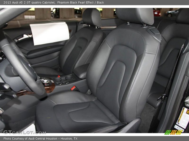 Phantom Black Pearl Effect / Black 2013 Audi A5 2.0T quattro Cabriolet