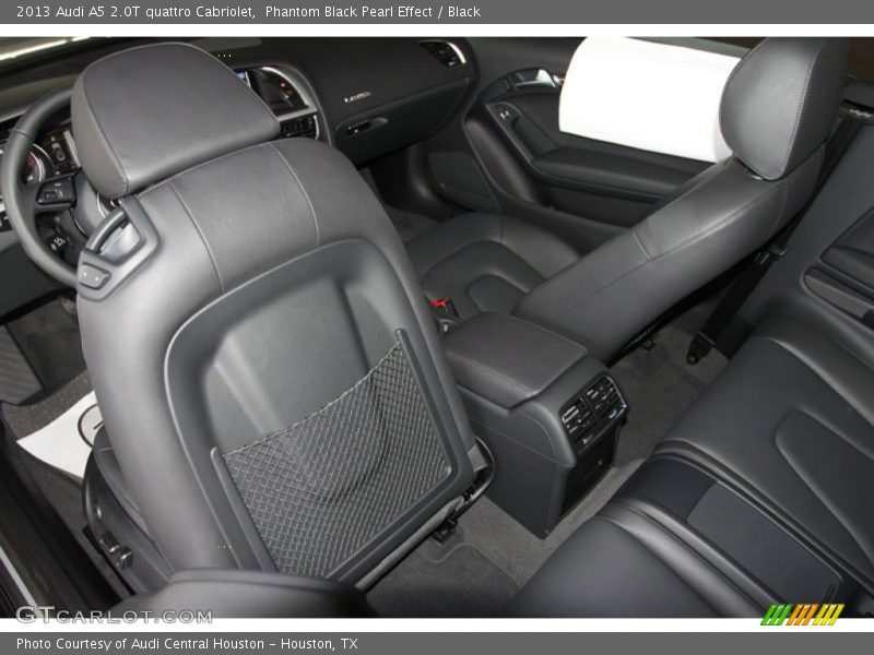 Phantom Black Pearl Effect / Black 2013 Audi A5 2.0T quattro Cabriolet