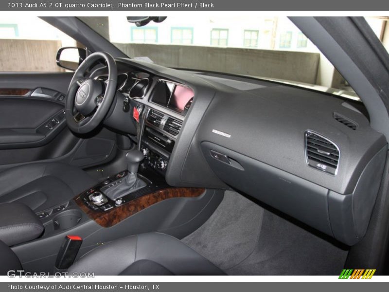 Phantom Black Pearl Effect / Black 2013 Audi A5 2.0T quattro Cabriolet