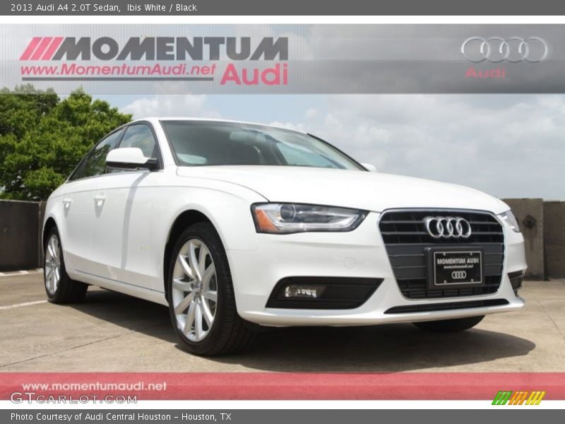 Ibis White / Black 2013 Audi A4 2.0T Sedan