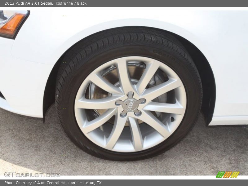 Ibis White / Black 2013 Audi A4 2.0T Sedan