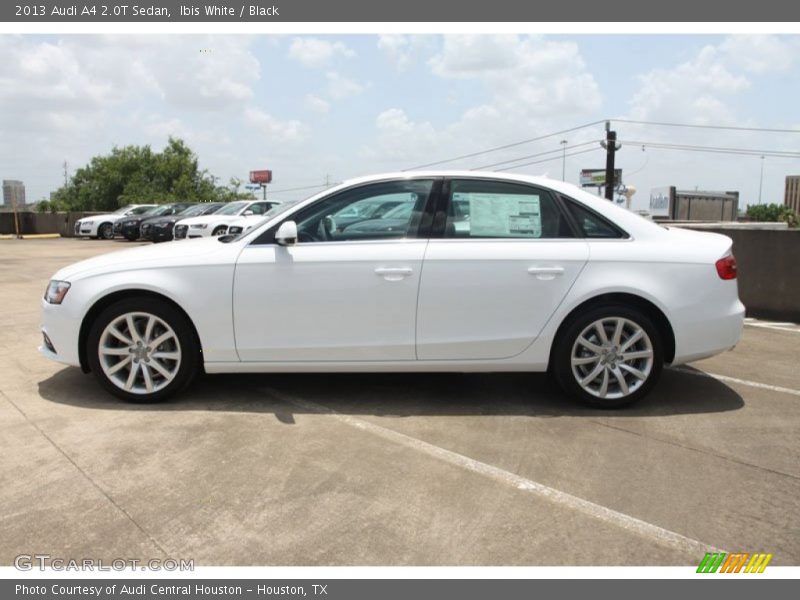 Ibis White / Black 2013 Audi A4 2.0T Sedan