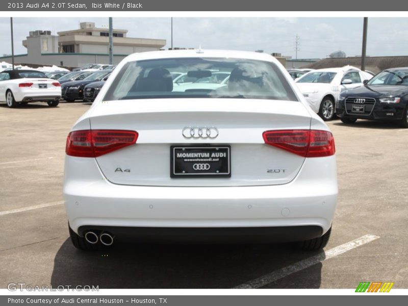Ibis White / Black 2013 Audi A4 2.0T Sedan