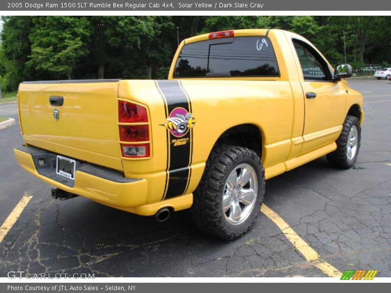 Solar Yellow / Dark Slate Gray 2005 Dodge Ram 1500 SLT Rumble Bee Regular Cab 4x4