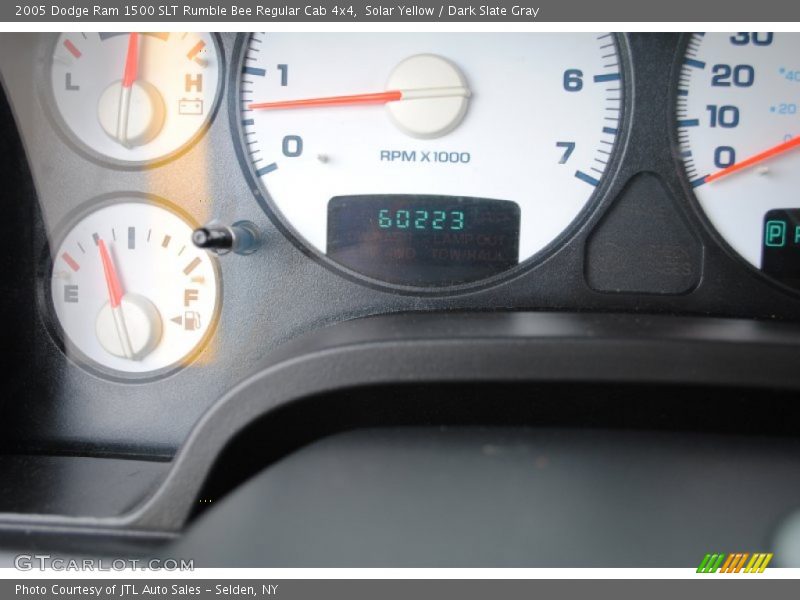 Solar Yellow / Dark Slate Gray 2005 Dodge Ram 1500 SLT Rumble Bee Regular Cab 4x4