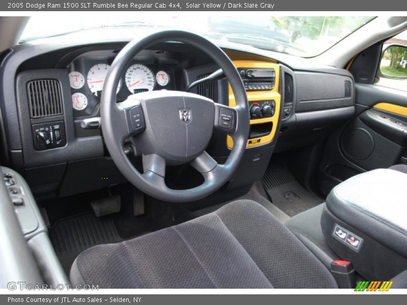 Dashboard of 2005 Ram 1500 SLT Rumble Bee Regular Cab 4x4