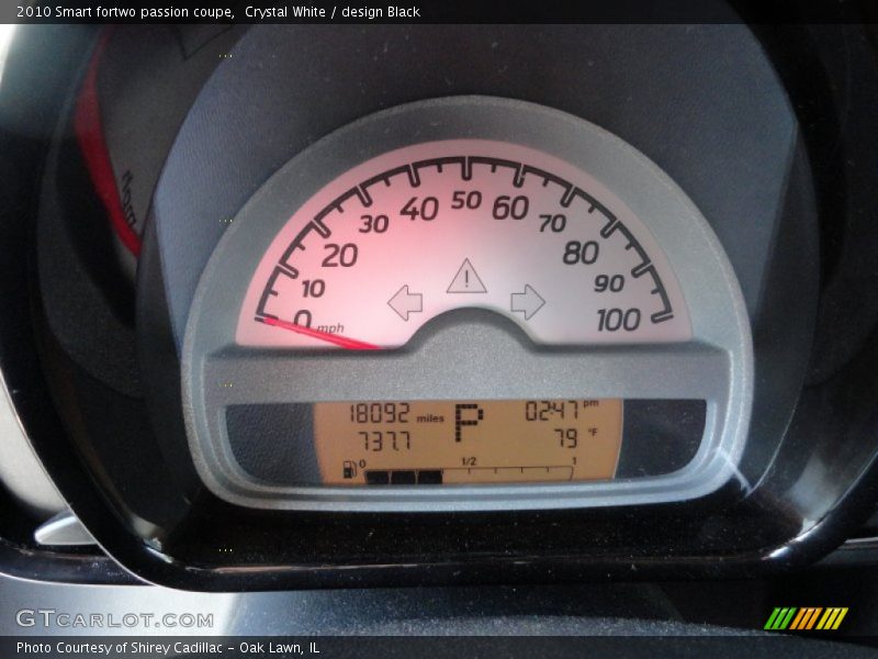  2010 fortwo passion coupe passion coupe Gauges