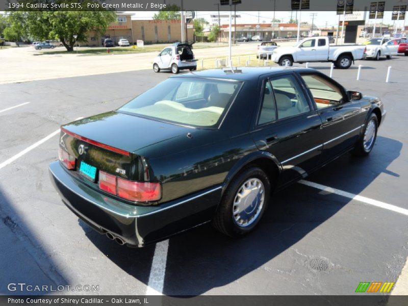 Polo Green Metallic / Beige 1994 Cadillac Seville STS