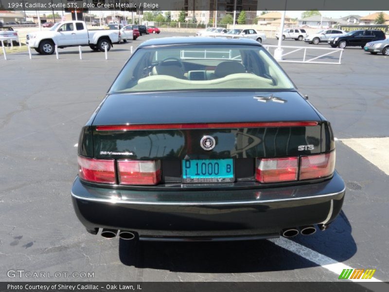 Polo Green Metallic / Beige 1994 Cadillac Seville STS
