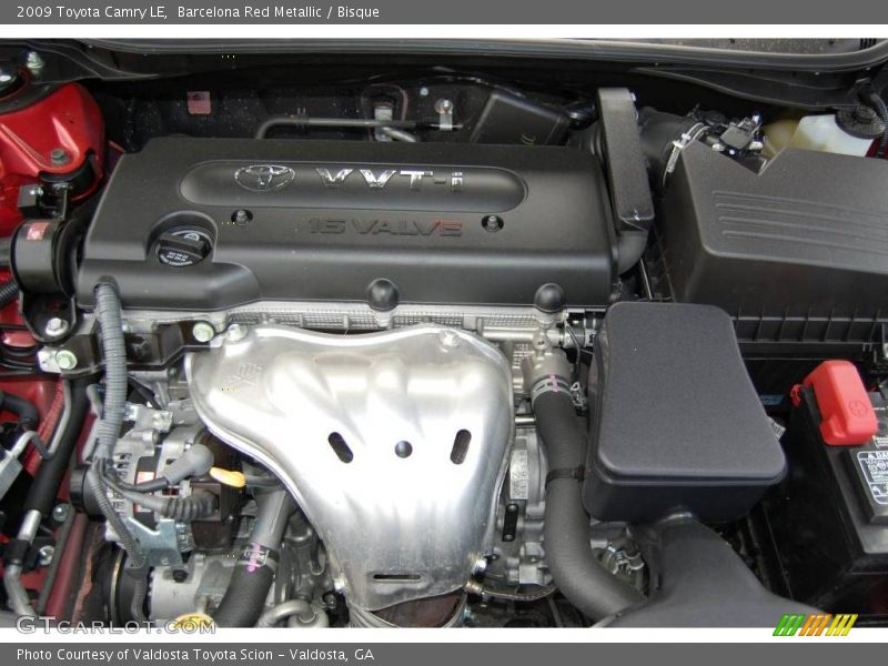 Barcelona Red Metallic / Bisque 2009 Toyota Camry LE