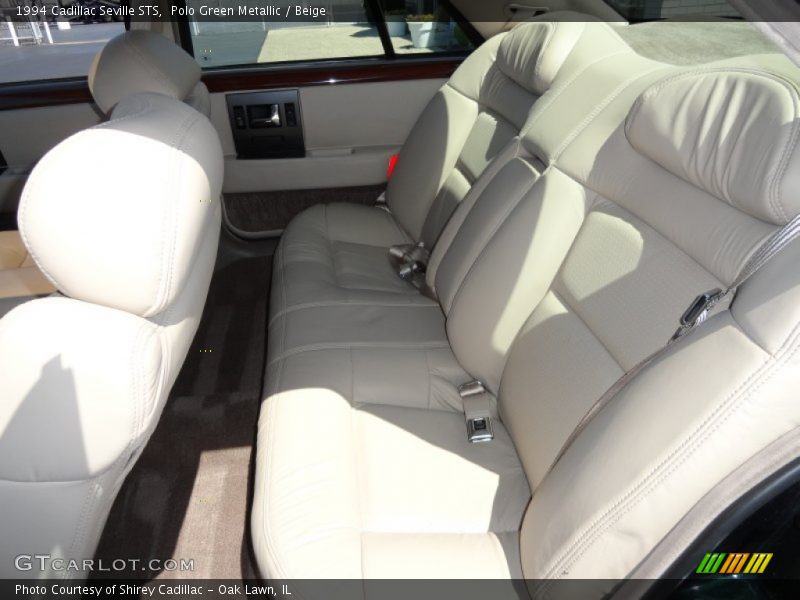 Rear Seat of 1994 Seville STS
