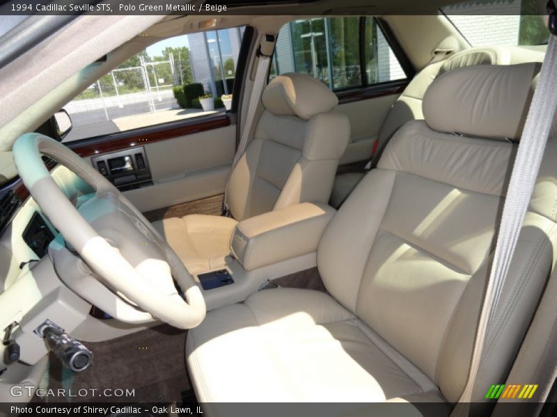 Front Seat of 1994 Seville STS