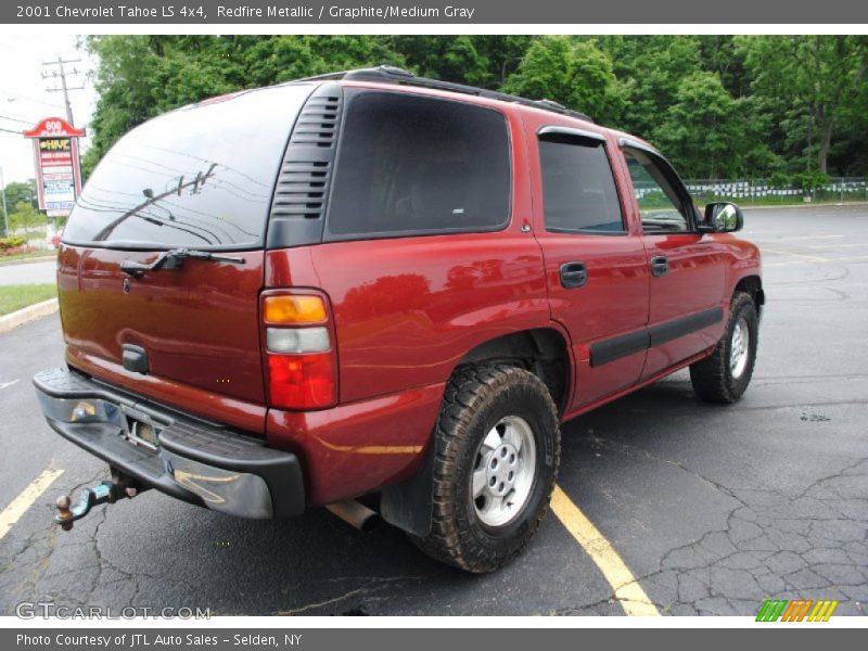 Redfire Metallic / Graphite/Medium Gray 2001 Chevrolet Tahoe LS 4x4