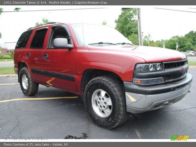 Redfire Metallic / Graphite/Medium Gray 2001 Chevrolet Tahoe LS 4x4