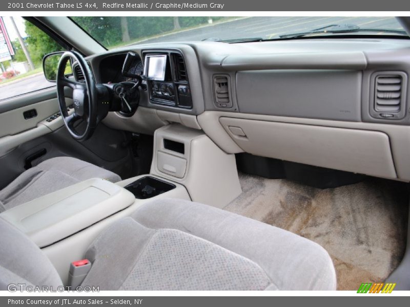 Redfire Metallic / Graphite/Medium Gray 2001 Chevrolet Tahoe LS 4x4