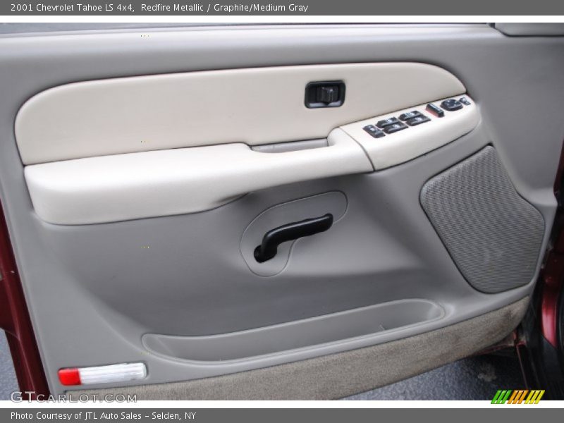 Redfire Metallic / Graphite/Medium Gray 2001 Chevrolet Tahoe LS 4x4
