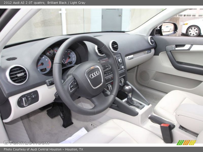 Light Gray Interior - 2012 A3 2.0T quattro 
