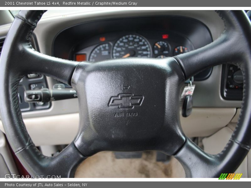 Redfire Metallic / Graphite/Medium Gray 2001 Chevrolet Tahoe LS 4x4