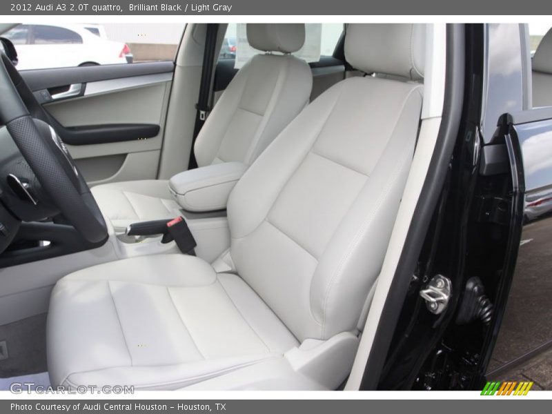 Front Seat of 2012 A3 2.0T quattro