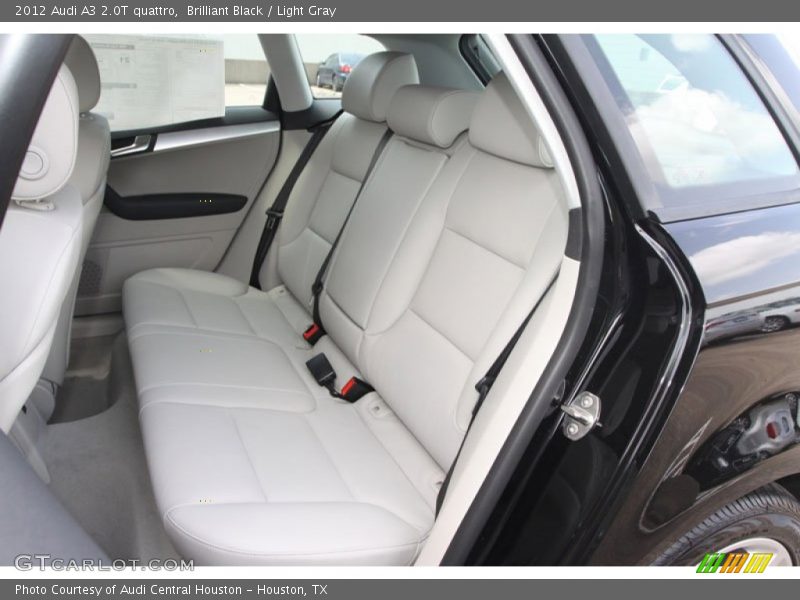 Rear Seat of 2012 A3 2.0T quattro