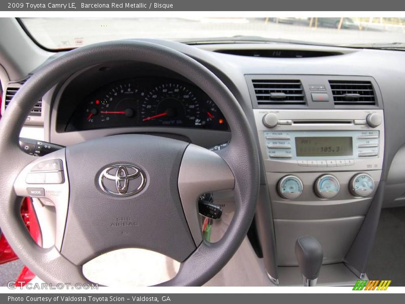 Barcelona Red Metallic / Bisque 2009 Toyota Camry LE